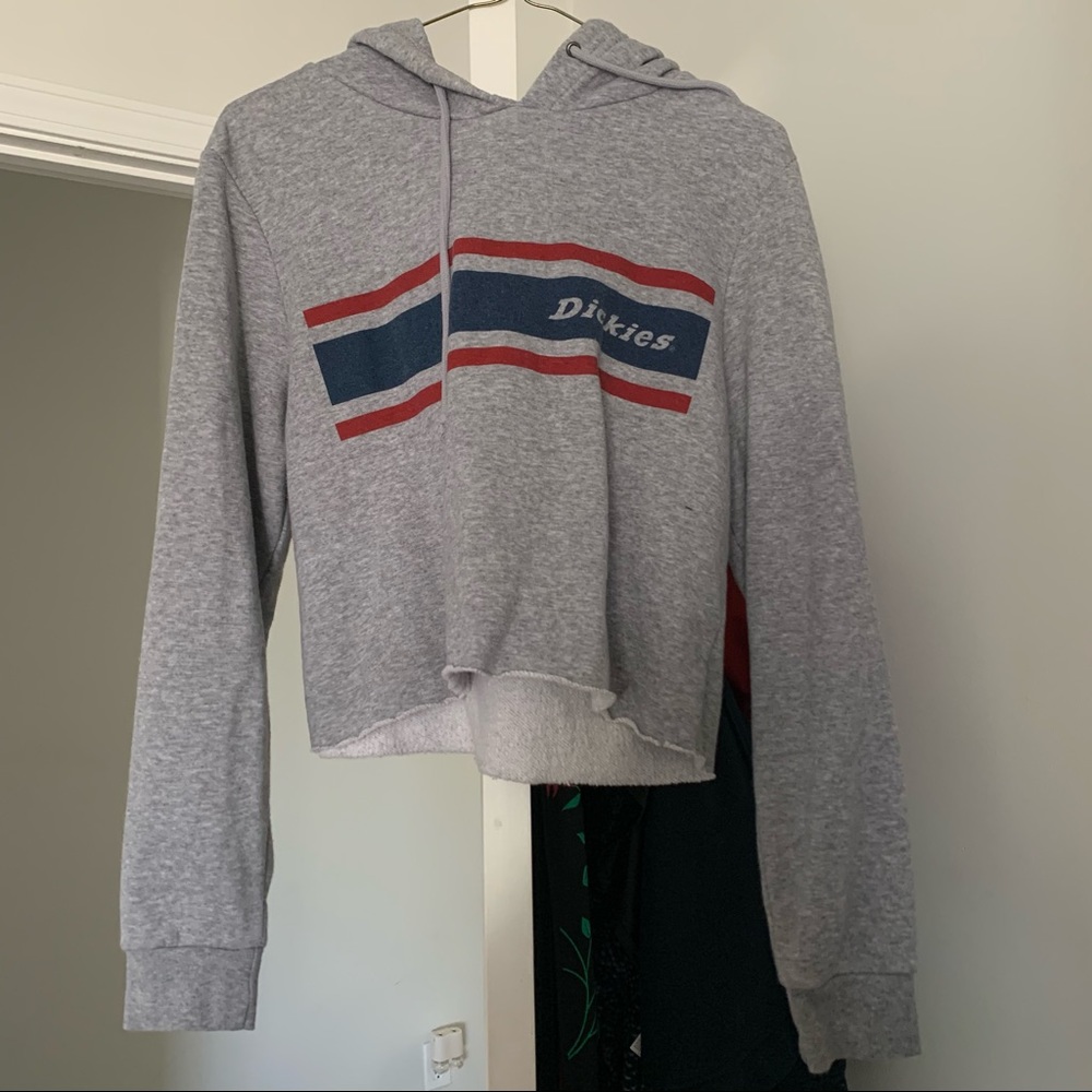 dickies crop hoodie